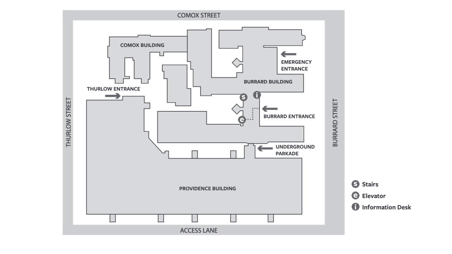 Physiotherapy Clinic Map