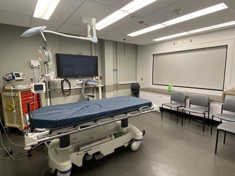 Inside the clinical skills lab